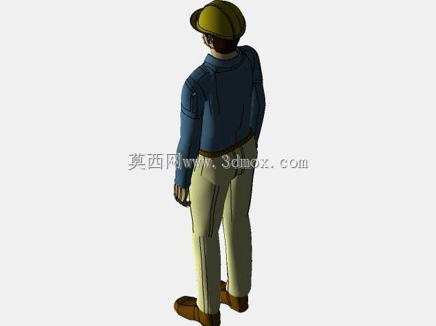 工人(Inventor/SW零件文件)