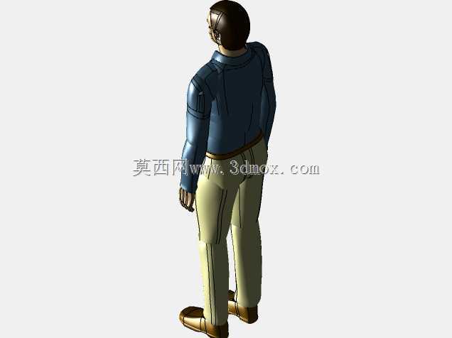 工人(Inventor/SW零件文件)