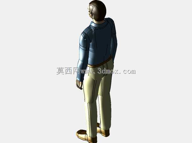 工人(Inventor/SW零件文件)