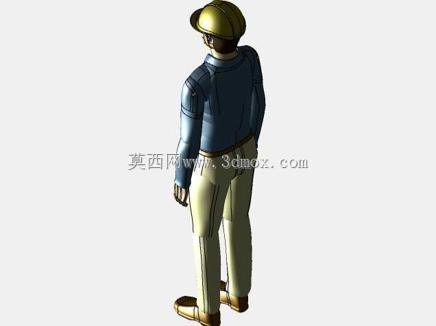 工人(Inventor/SW零件文件)