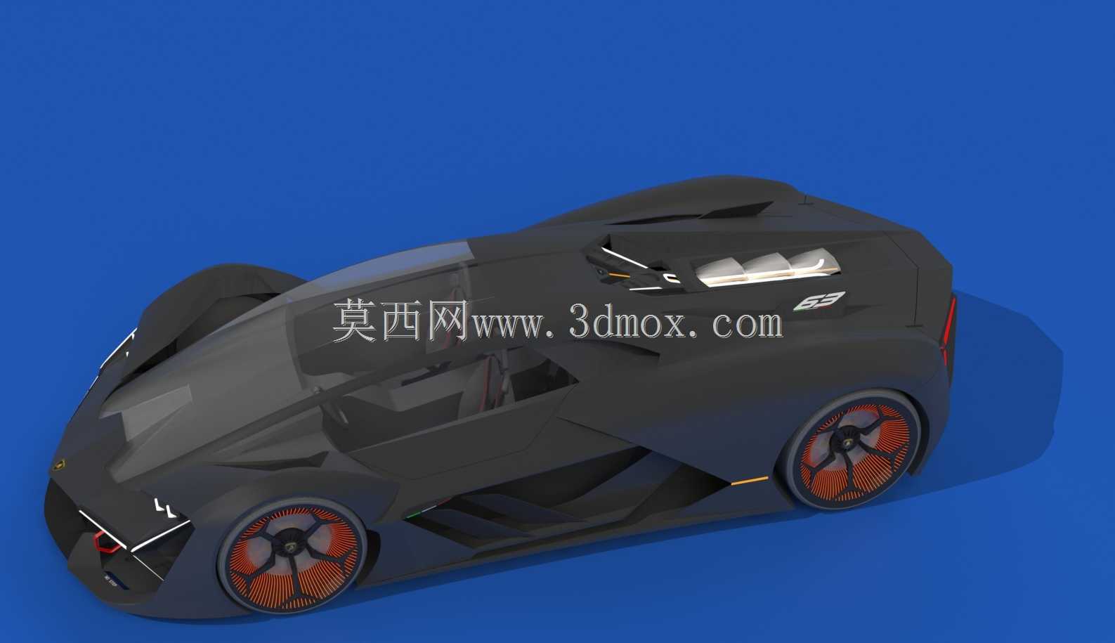 兰博基尼Terzo Millennio概念车