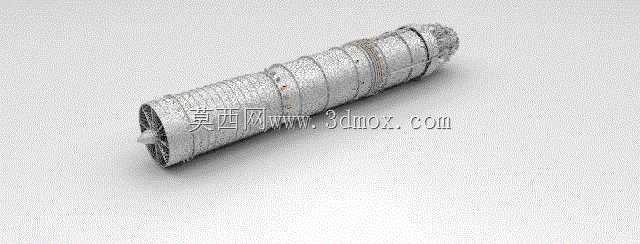 加力喷气发动机模型
