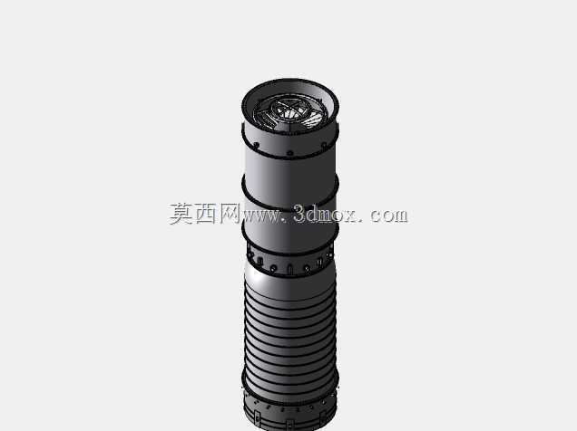 加力喷气发动机模型
