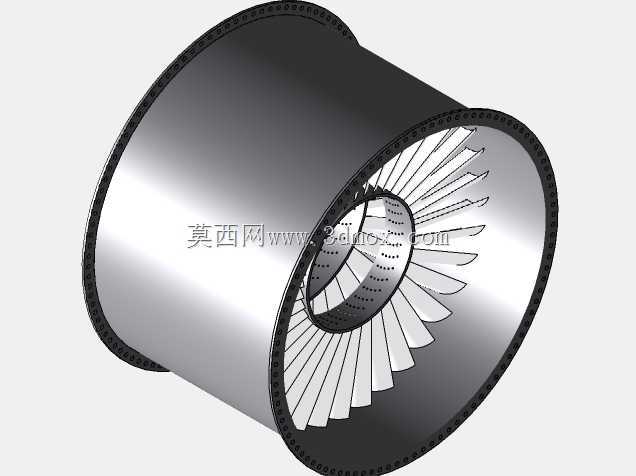 加力喷气发动机模型