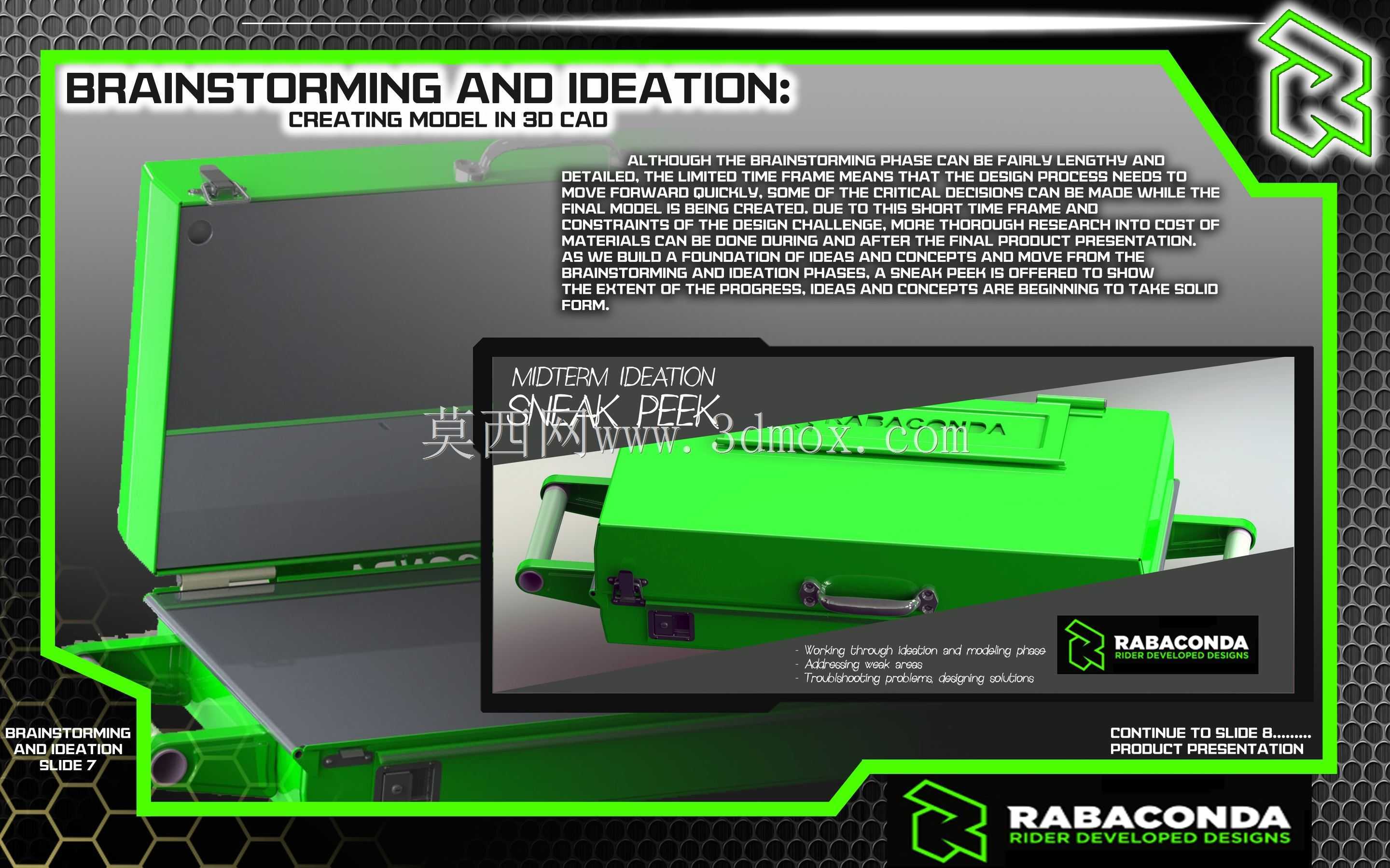 便携式办公桌:Rabaconda竞赛箱