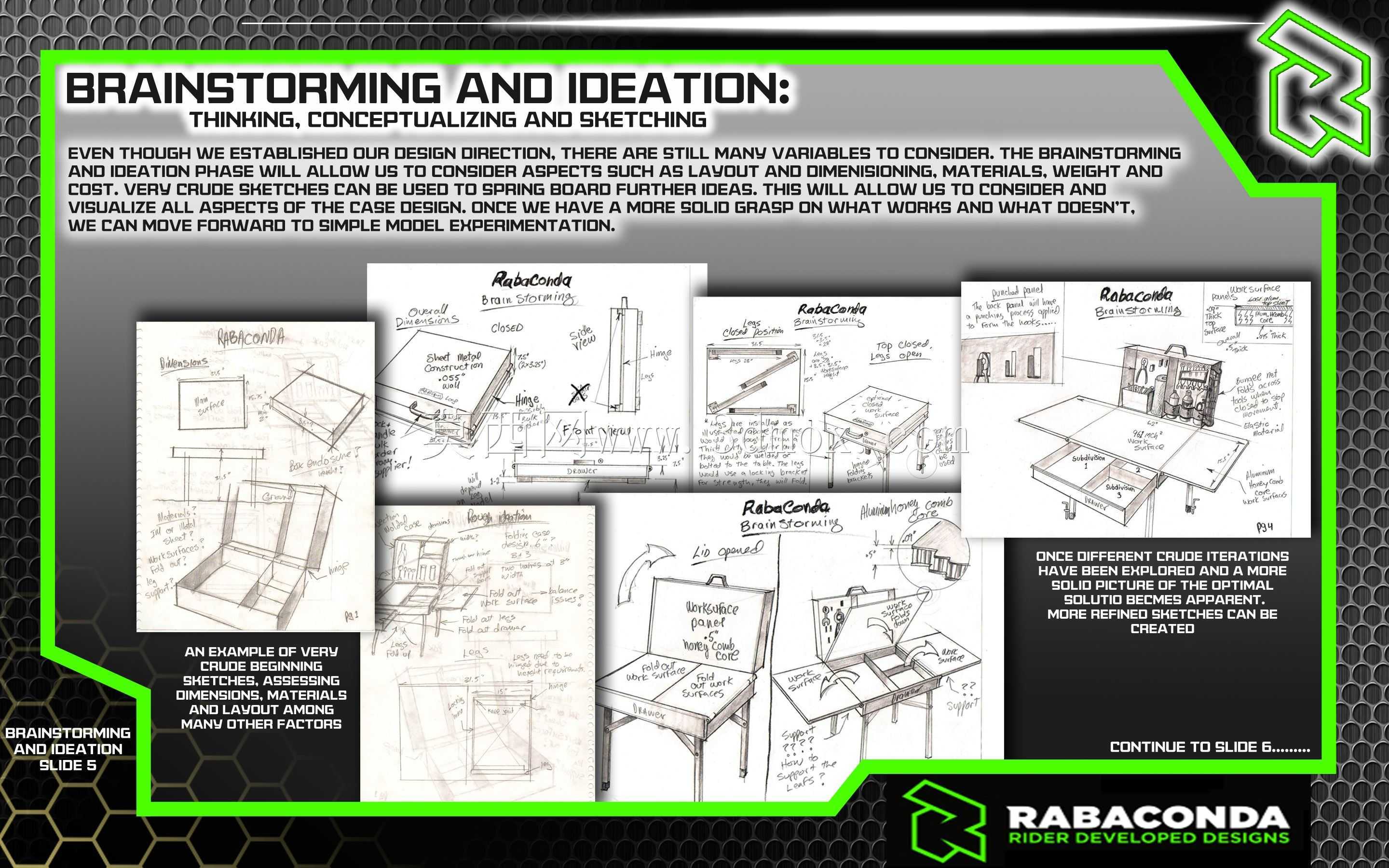 便携式办公桌:Rabaconda竞赛箱