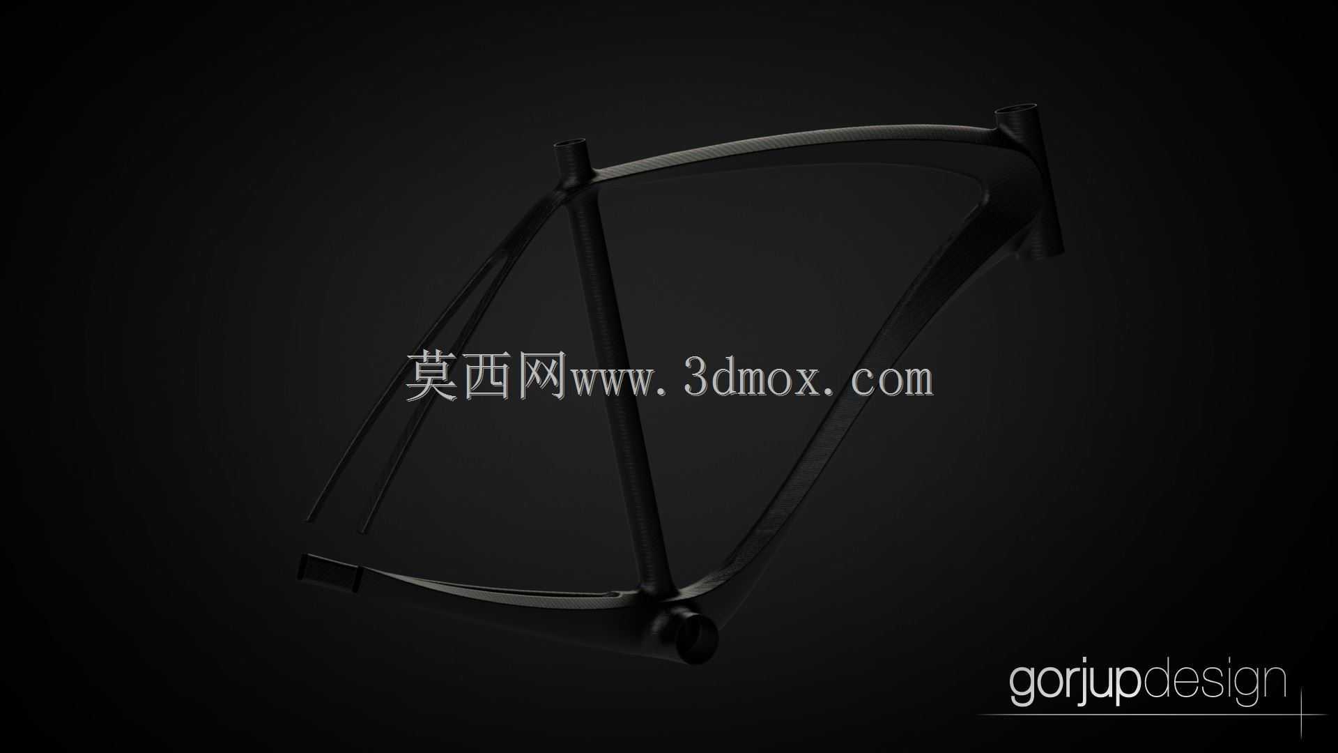 碳路自行车车架概念