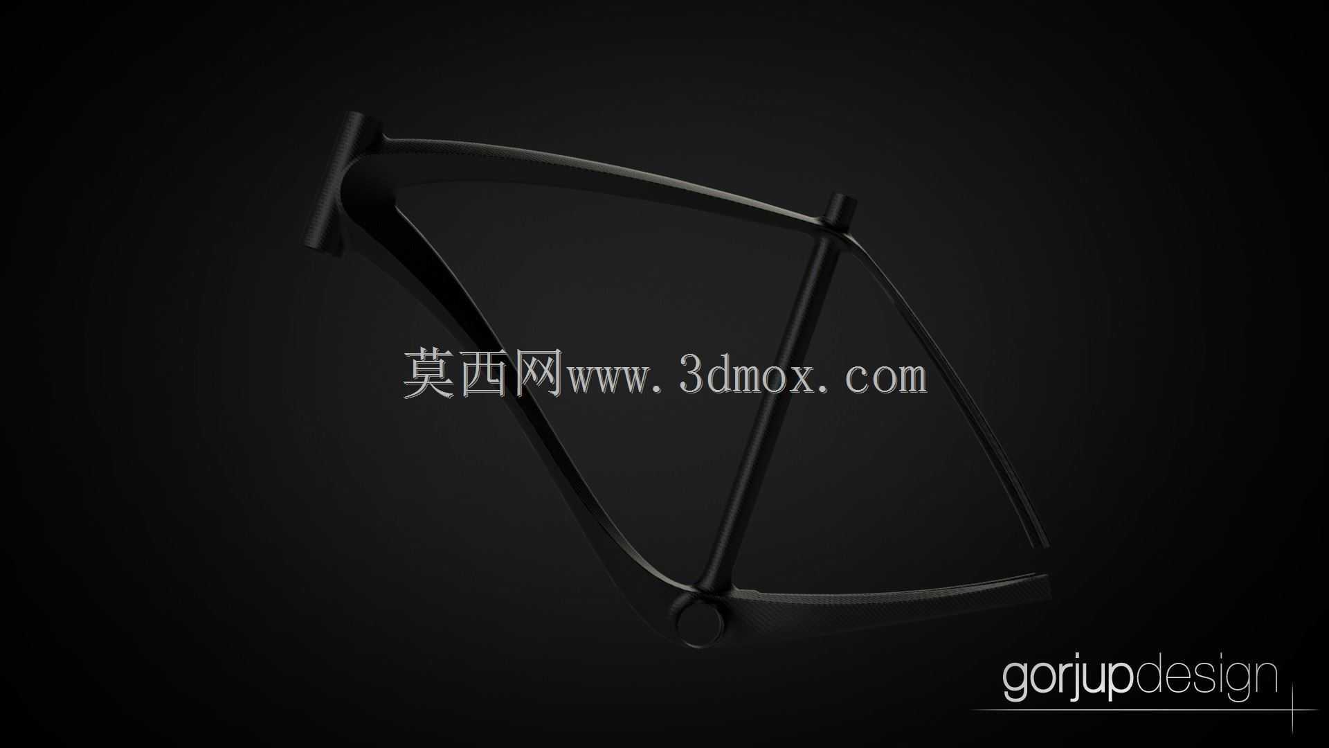 碳路自行车车架概念