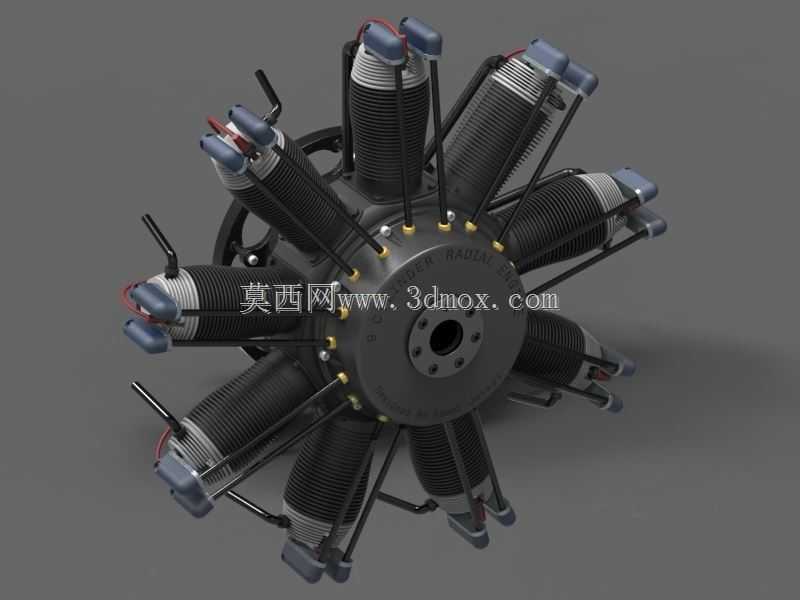 径向发动机(9缸)