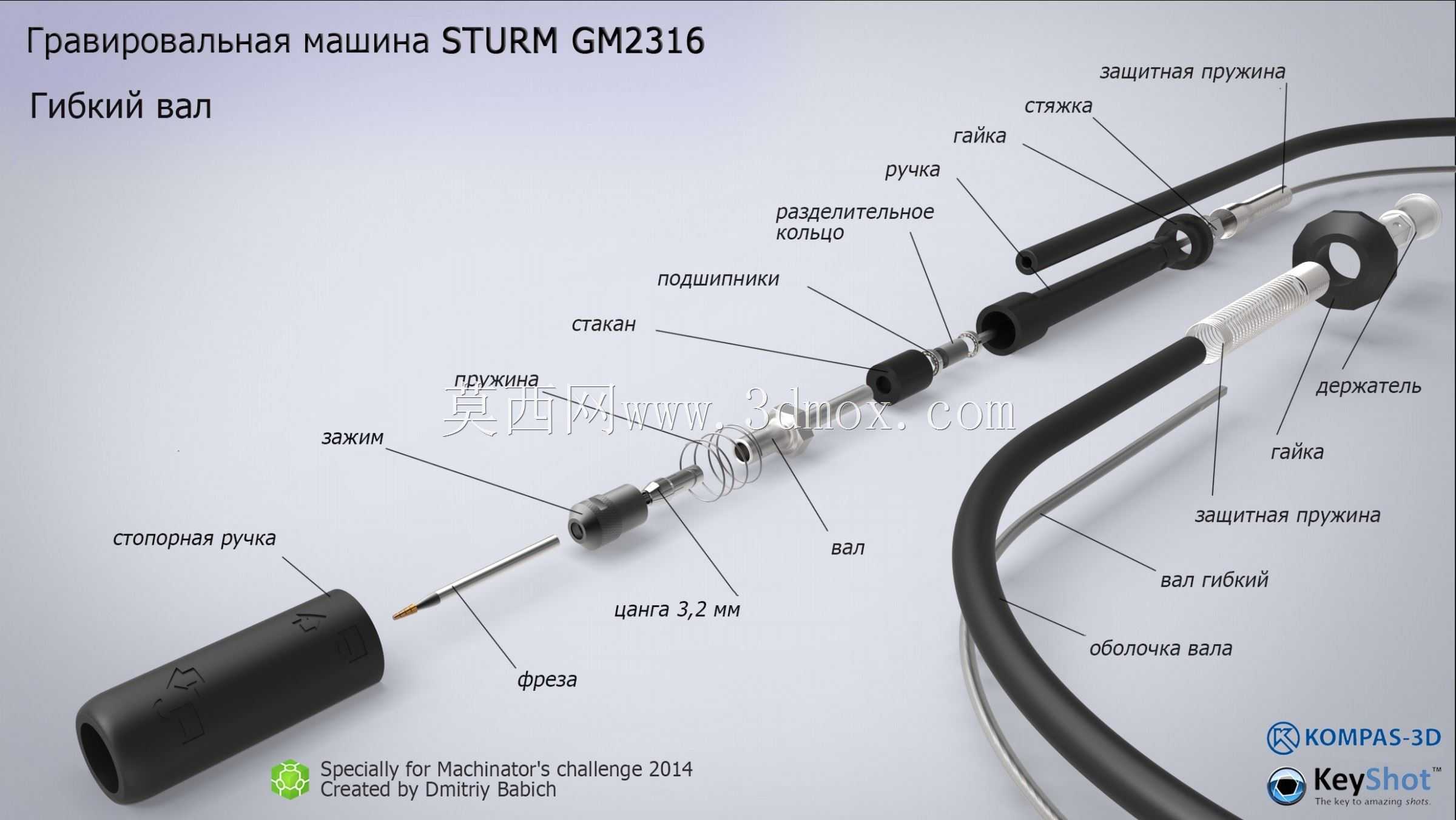 手工雕刻机Sturm GM2316
