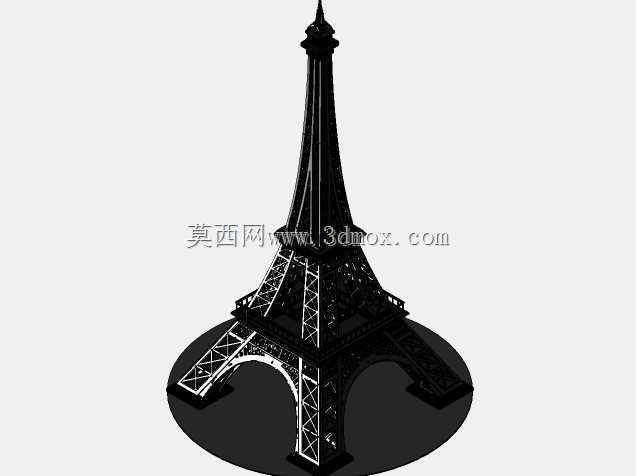 埃菲尔铁塔,金属板拼图,三维拼图,金属工艺品设计