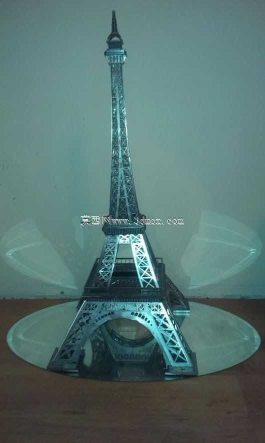 埃菲尔铁塔,金属板拼图,三维拼图,金属工艺品设计