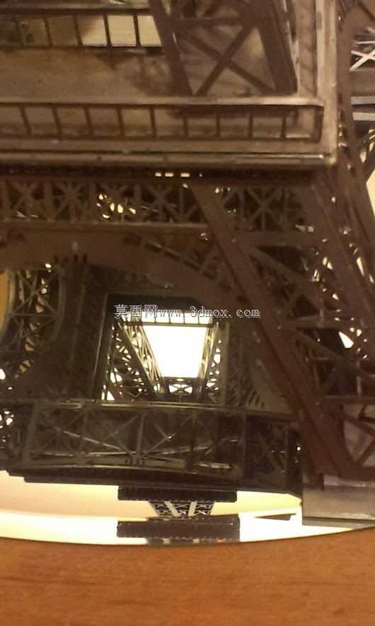 埃菲尔铁塔,金属板拼图,三维拼图,金属工艺品设计