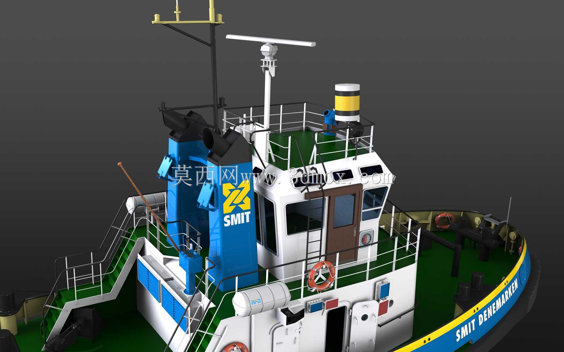 虚拟造船厂:SMIT Denemarken Tug-更新4