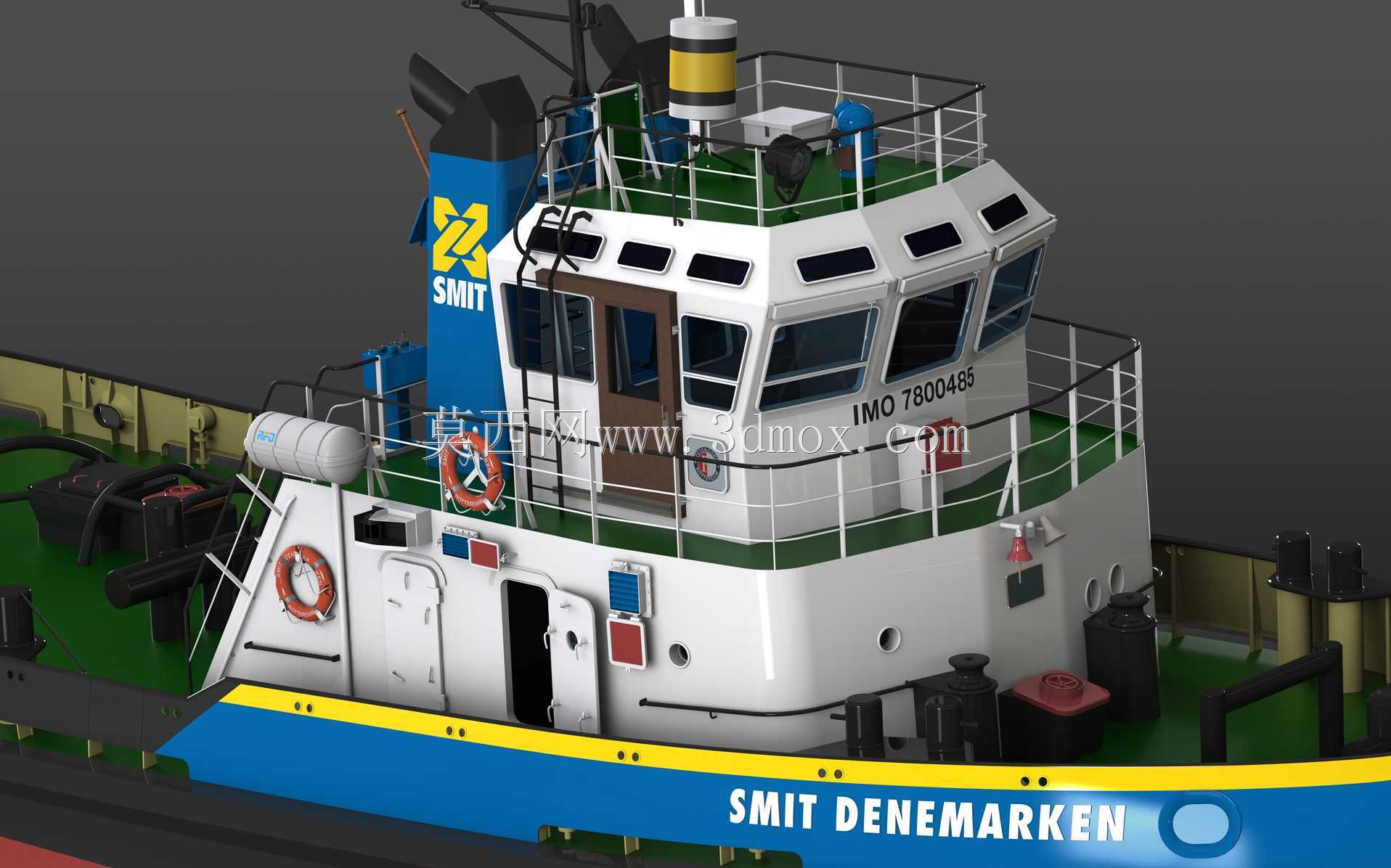 虚拟造船厂:SMIT Denemarken Tug-更新4