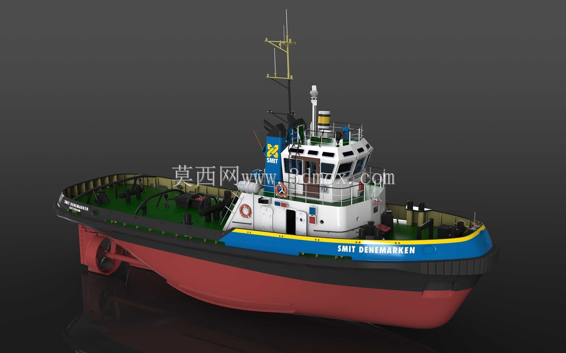 虚拟造船厂:SMIT Denemarken Tug-更新4