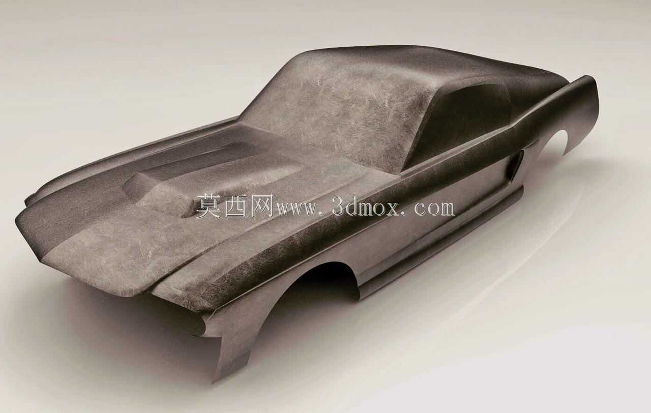 野马埃莉诺1967年在SolidWorks建模