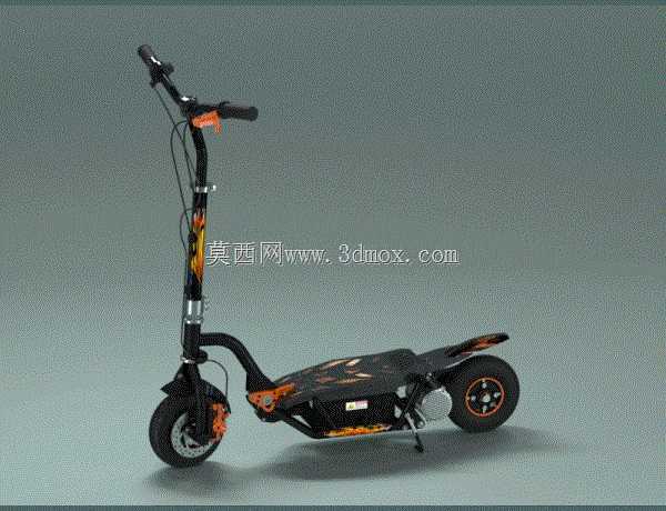 在PARTsolutions中创建的SXT 300踏板车