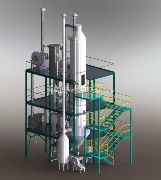100kg/h喷雾干燥器
