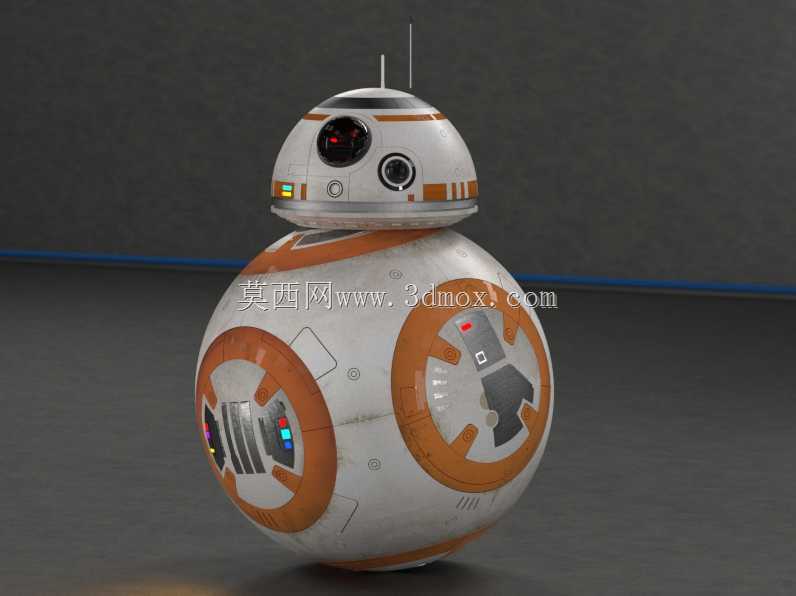BB-8机器人-星球大战:原力觉醒(包括所有细节)
