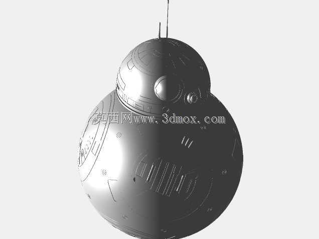 BB-8机器人-星球大战:原力觉醒(包括所有细节)