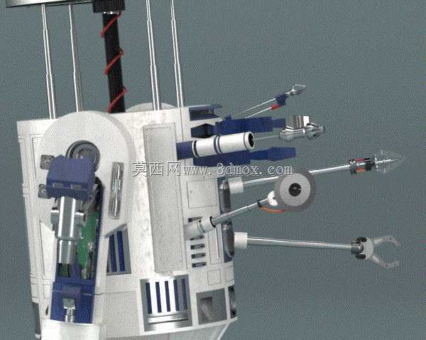 R2D2-零件解决方案中创建的附件的正确尺寸+配置器