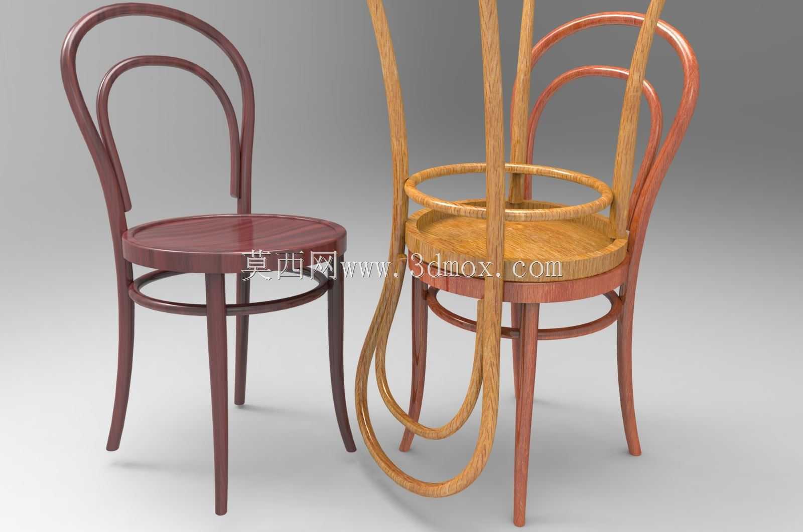 Thonet nr 14弯木椅