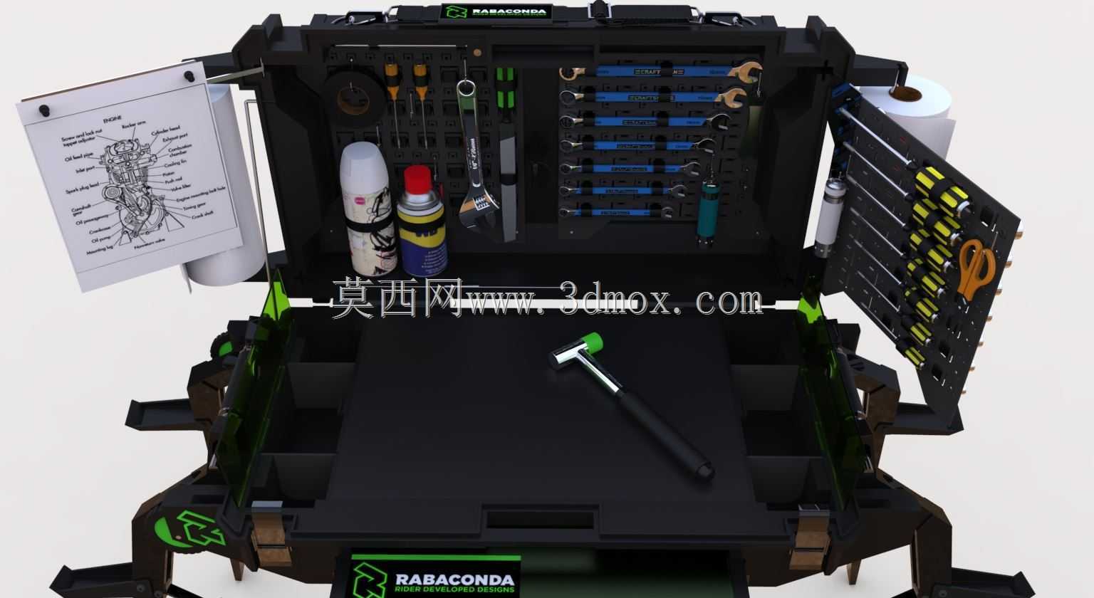 Rabaconda Moto Box��ɫ