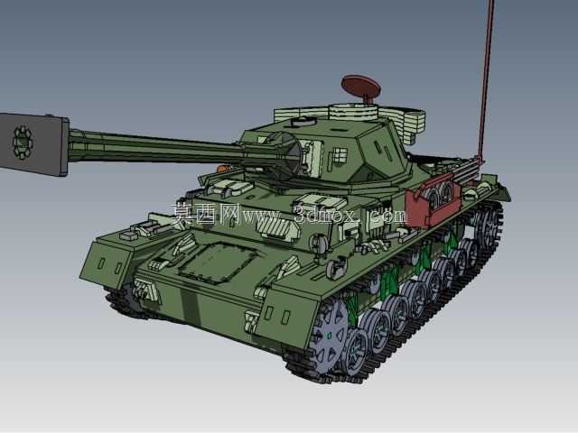 Panzerkampfwagen,钣金拼图,3d拼图,3d模型,二战,德国坦克,金属工艺设计