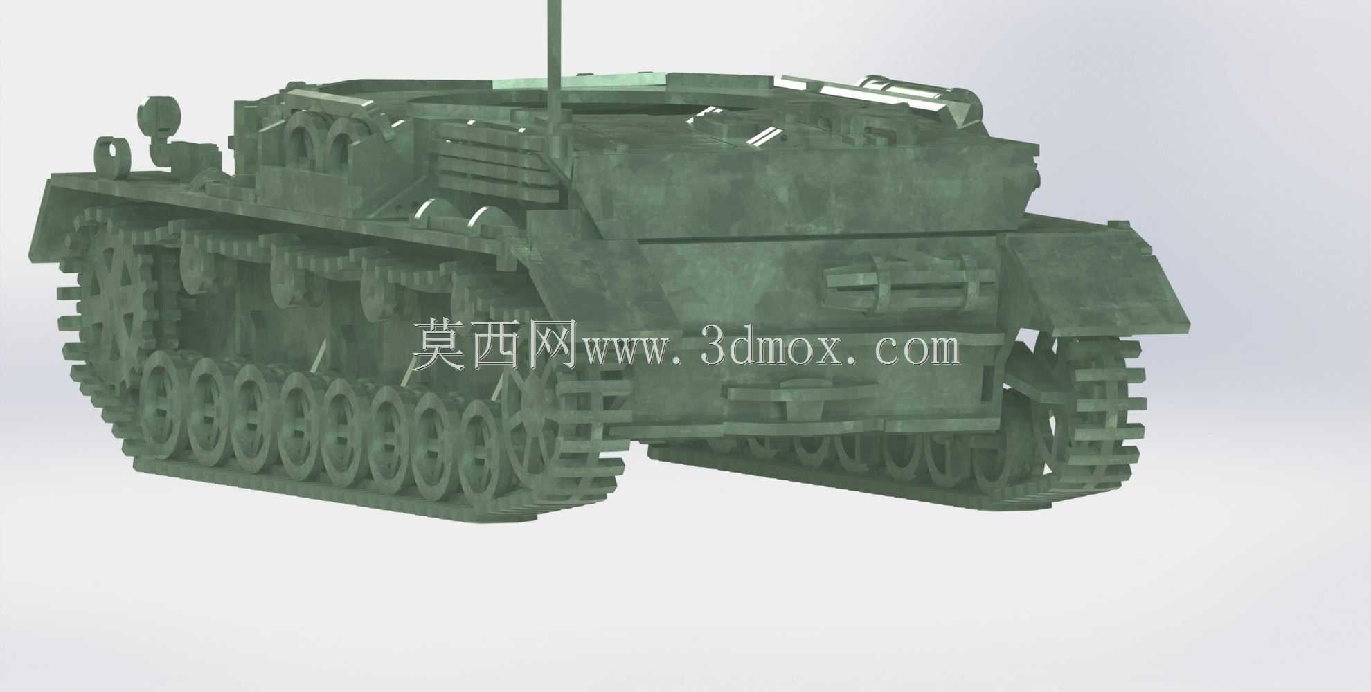Panzerkampfwagen,钣金拼图,3d拼图,3d模型,二战,德国坦克,金属工艺设计