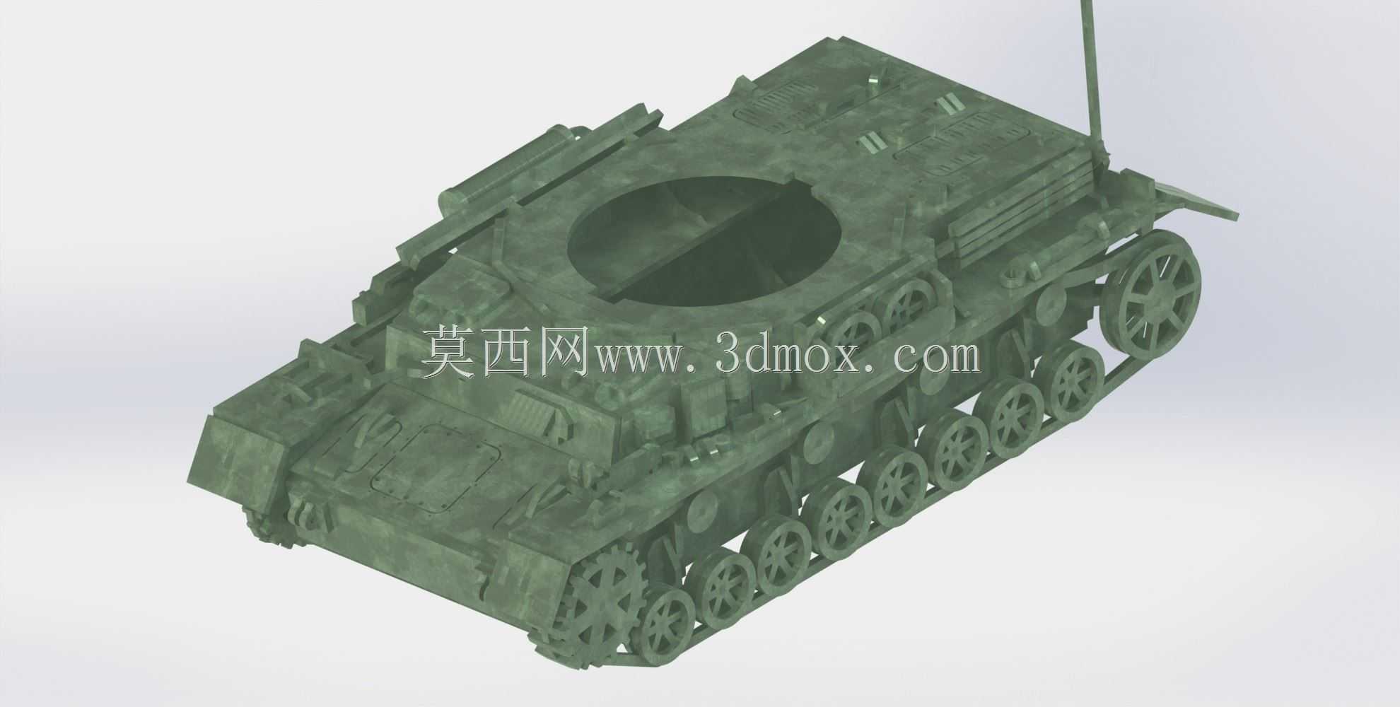 Panzerkampfwagen,钣金拼图,3d拼图,3d模型,二战,德国坦克,金属工艺设计