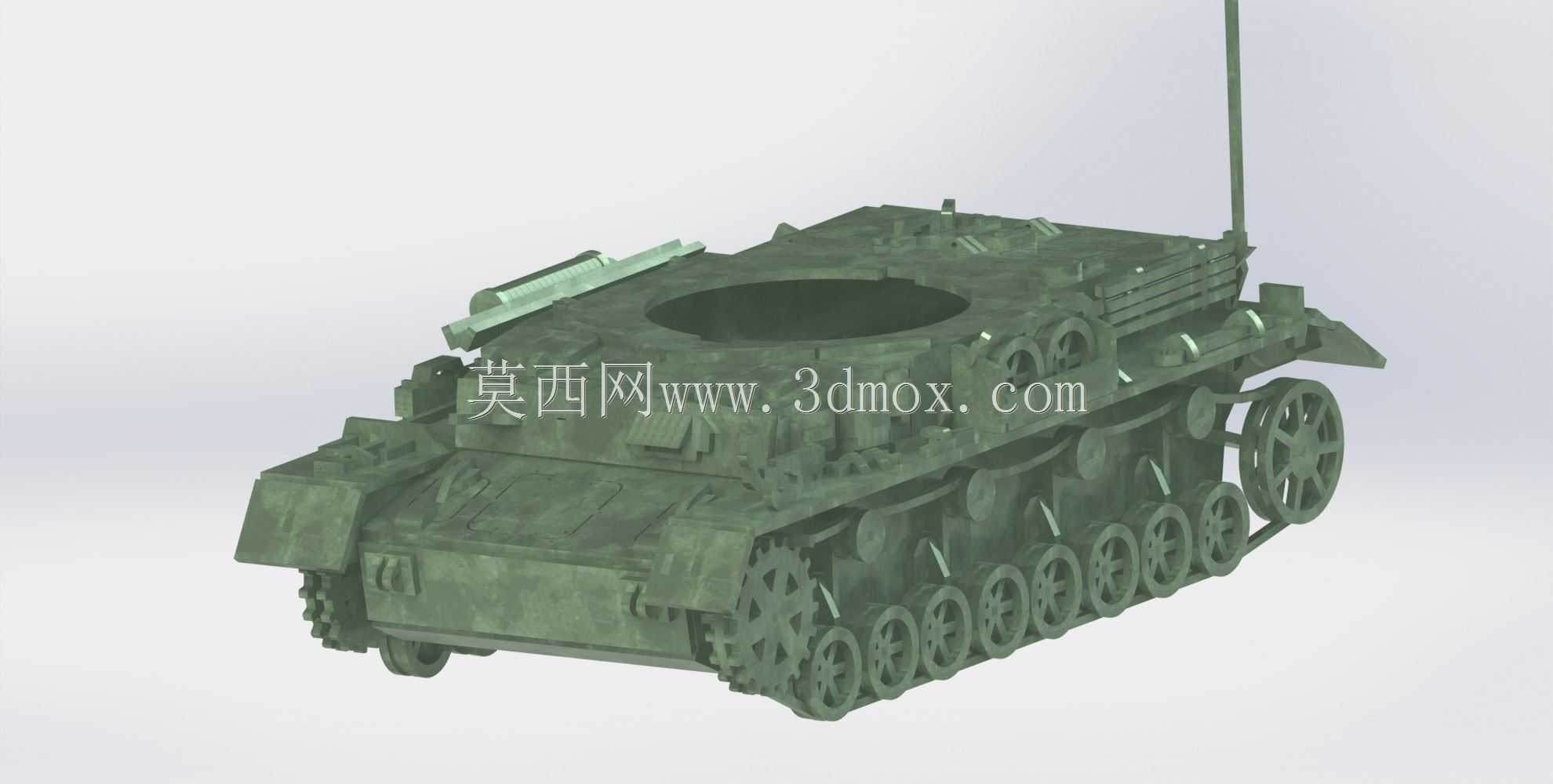 Panzerkampfwagen,钣金拼图,3d拼图,3d模型,二战,德国坦克,金属工艺设计
