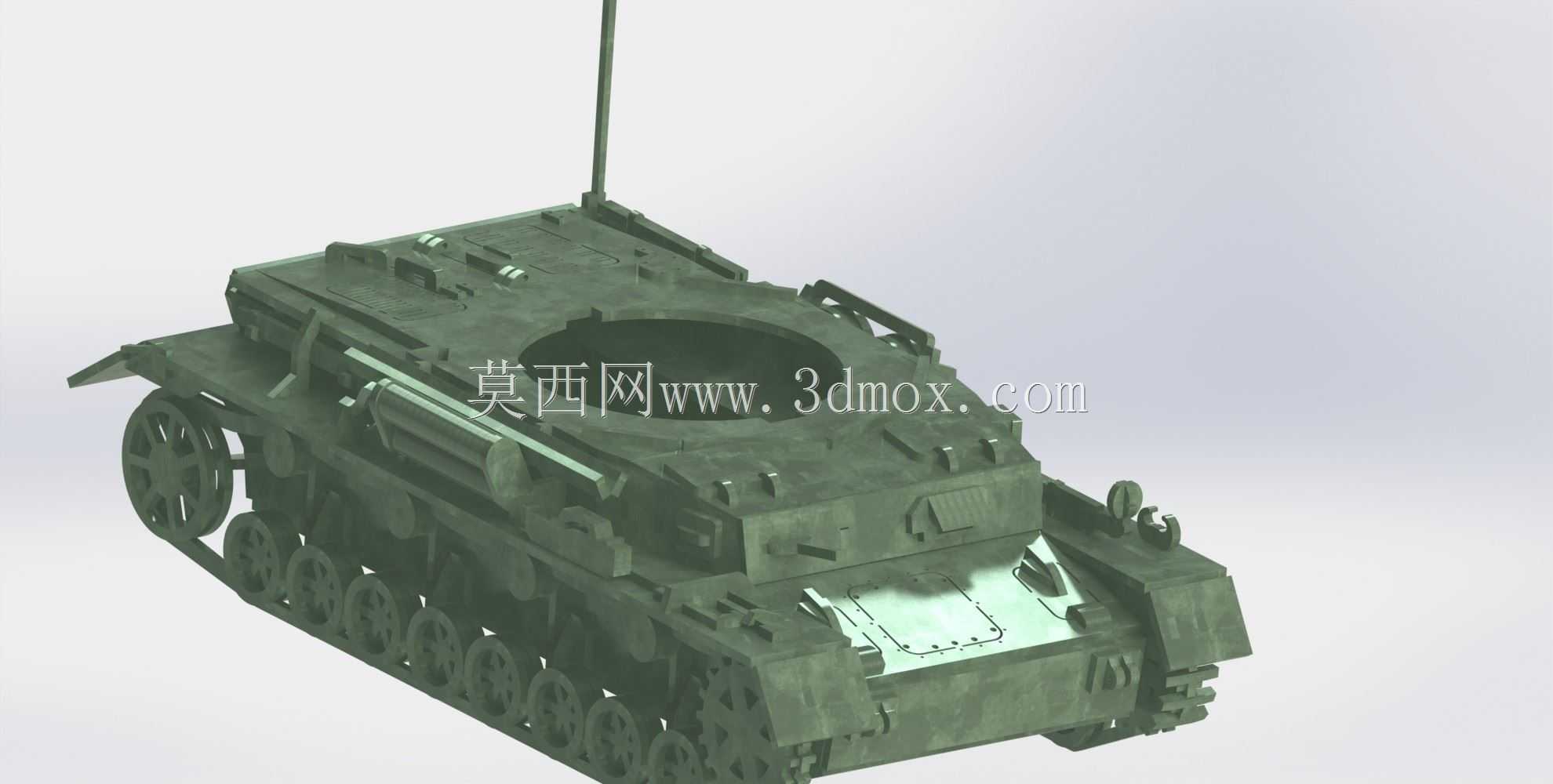 Panzerkampfwagen,钣金拼图,3d拼图,3d模型,二战,德国坦克,金属工艺设计