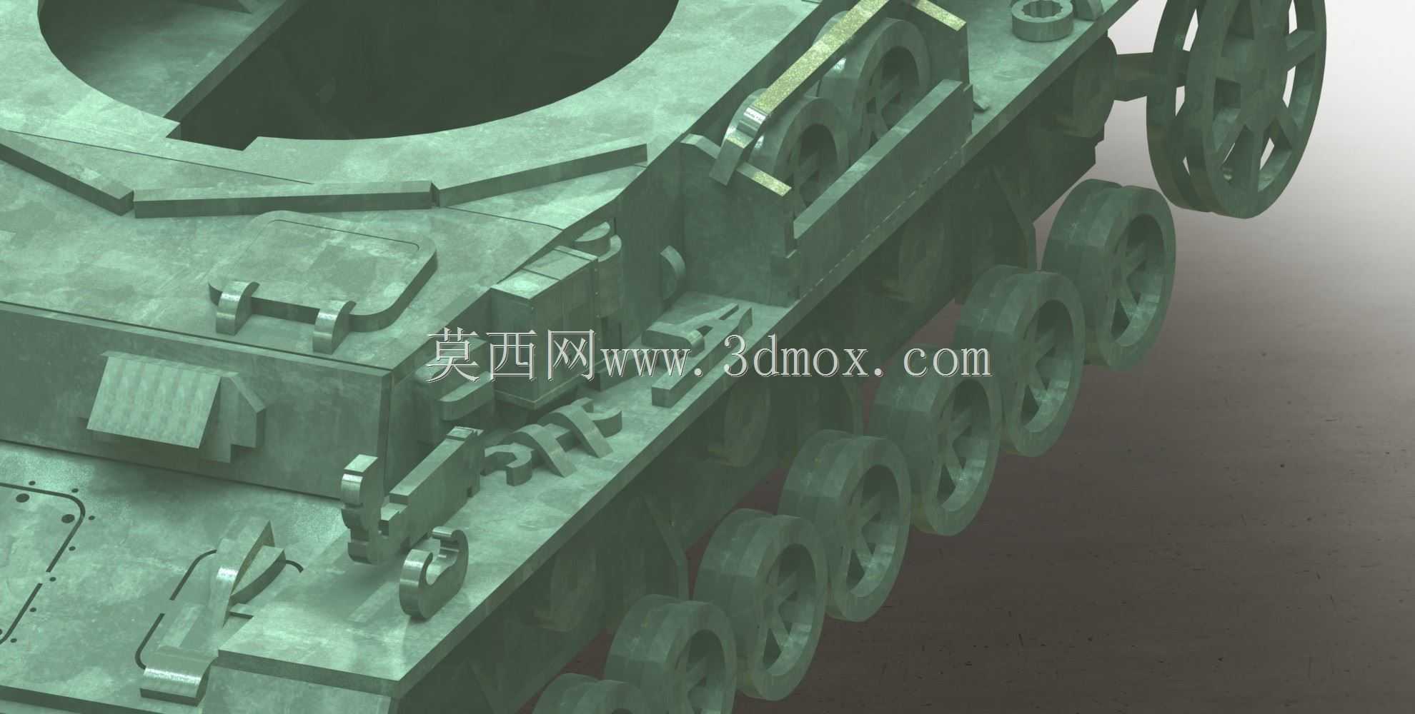 Panzerkampfwagen,钣金拼图,3d拼图,3d模型,二战,德国坦克,金属工艺设计