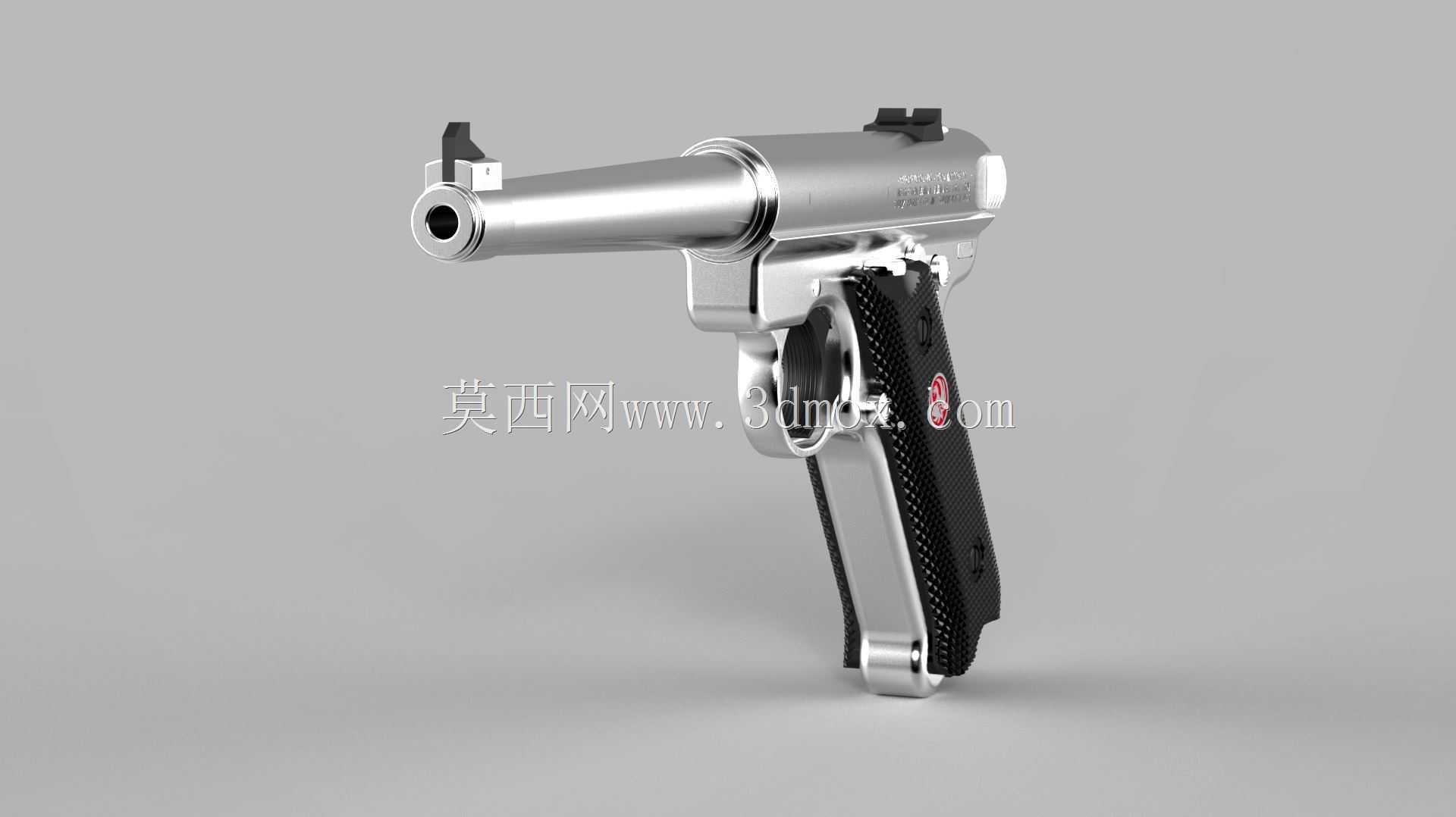 Ruger KMKIII6不锈钢。22自动手枪,6英寸枪管