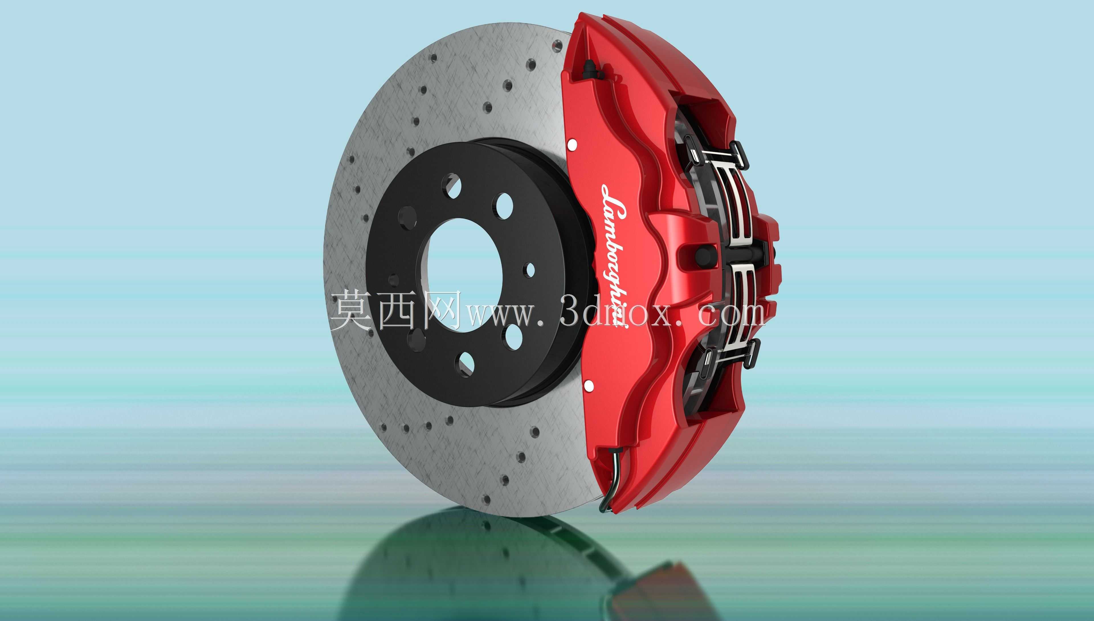 兰博基尼盘式制动器-带6活塞卡钳的制动盘(356-32)