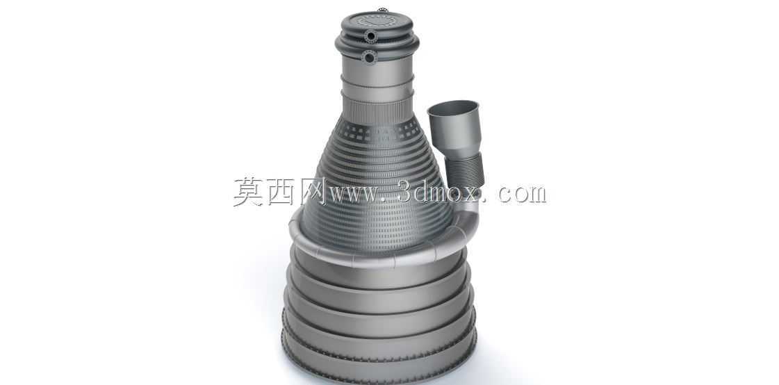 土星F1火箭推力室和喷管延伸