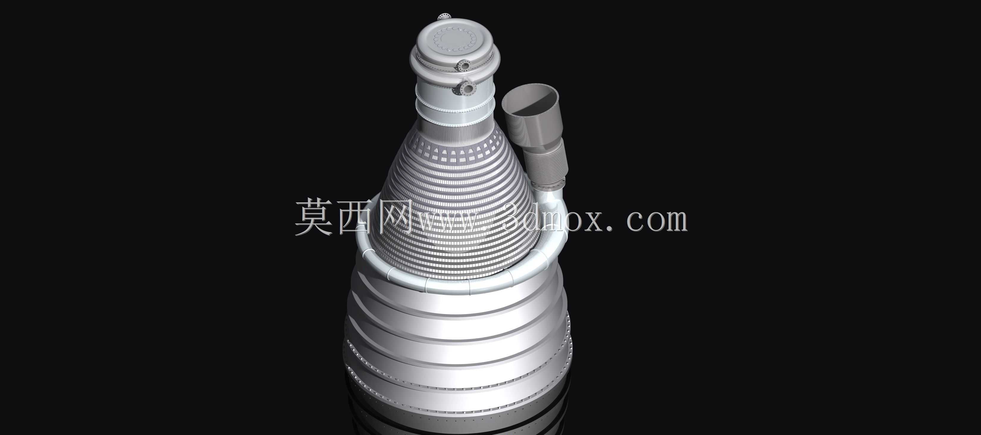 土星F1火箭推力室和喷管延伸