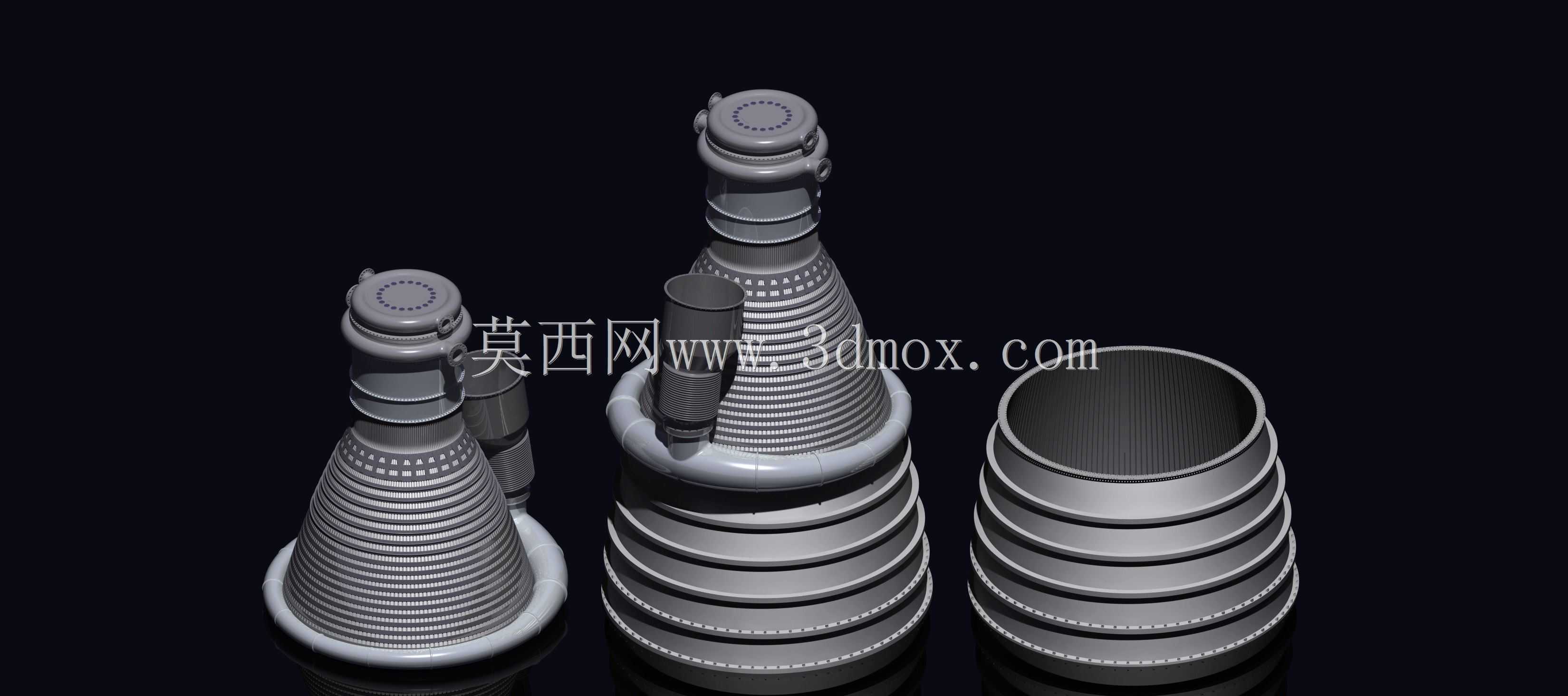 土星F1火箭推力室和喷管延伸