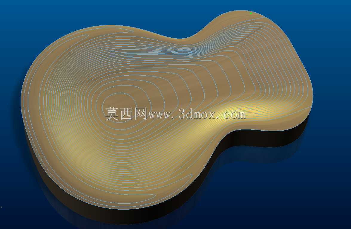 Gibson Les Paul Standard/GoldTop 3D雕刻模板