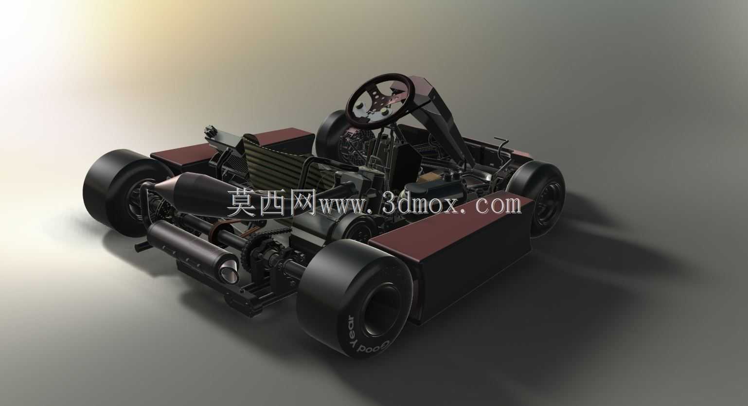 卡丁车-动画渲染