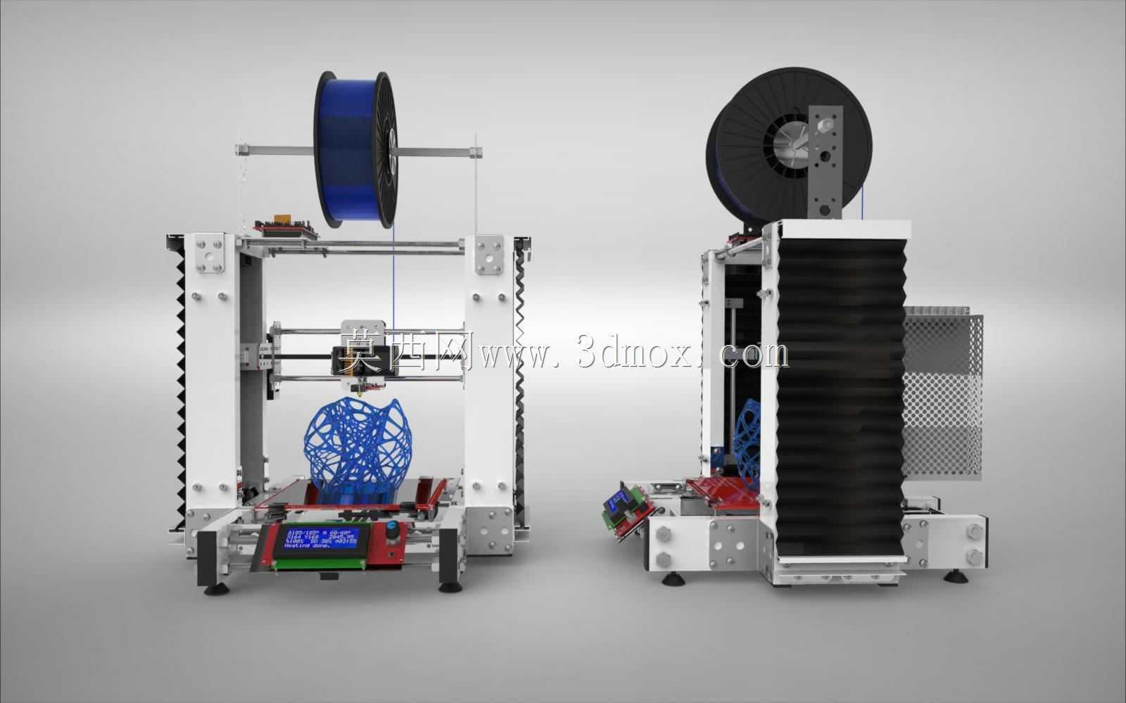Prusa style 3D打印机V1.3新版本