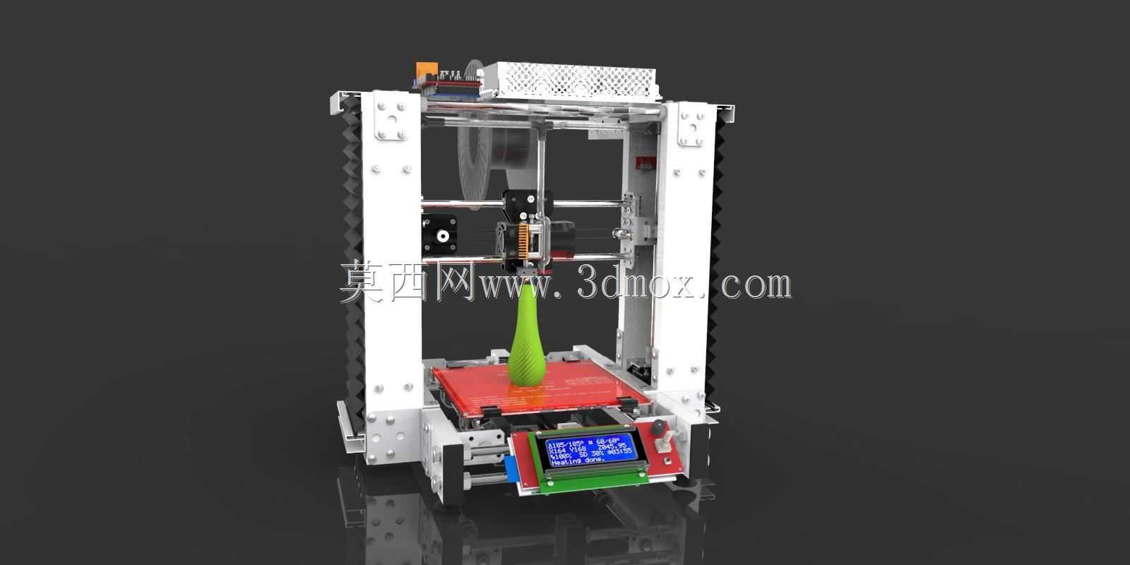 Prusa style 3D打印机V1.3新版本