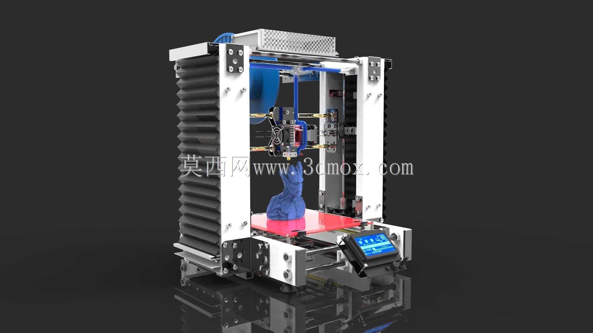 Prusa style 3D打印机V1.3新版本