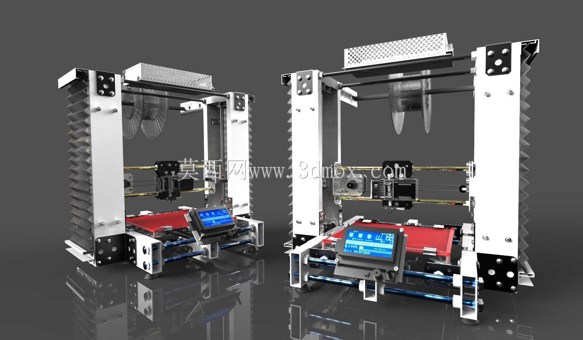 Prusa style 3D打印机V1.3新版本