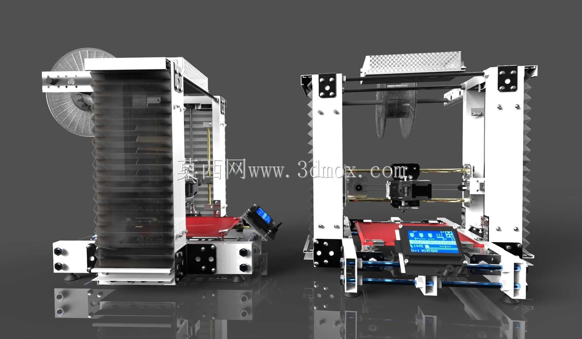 Prusa style 3D打印机V1.3新版本