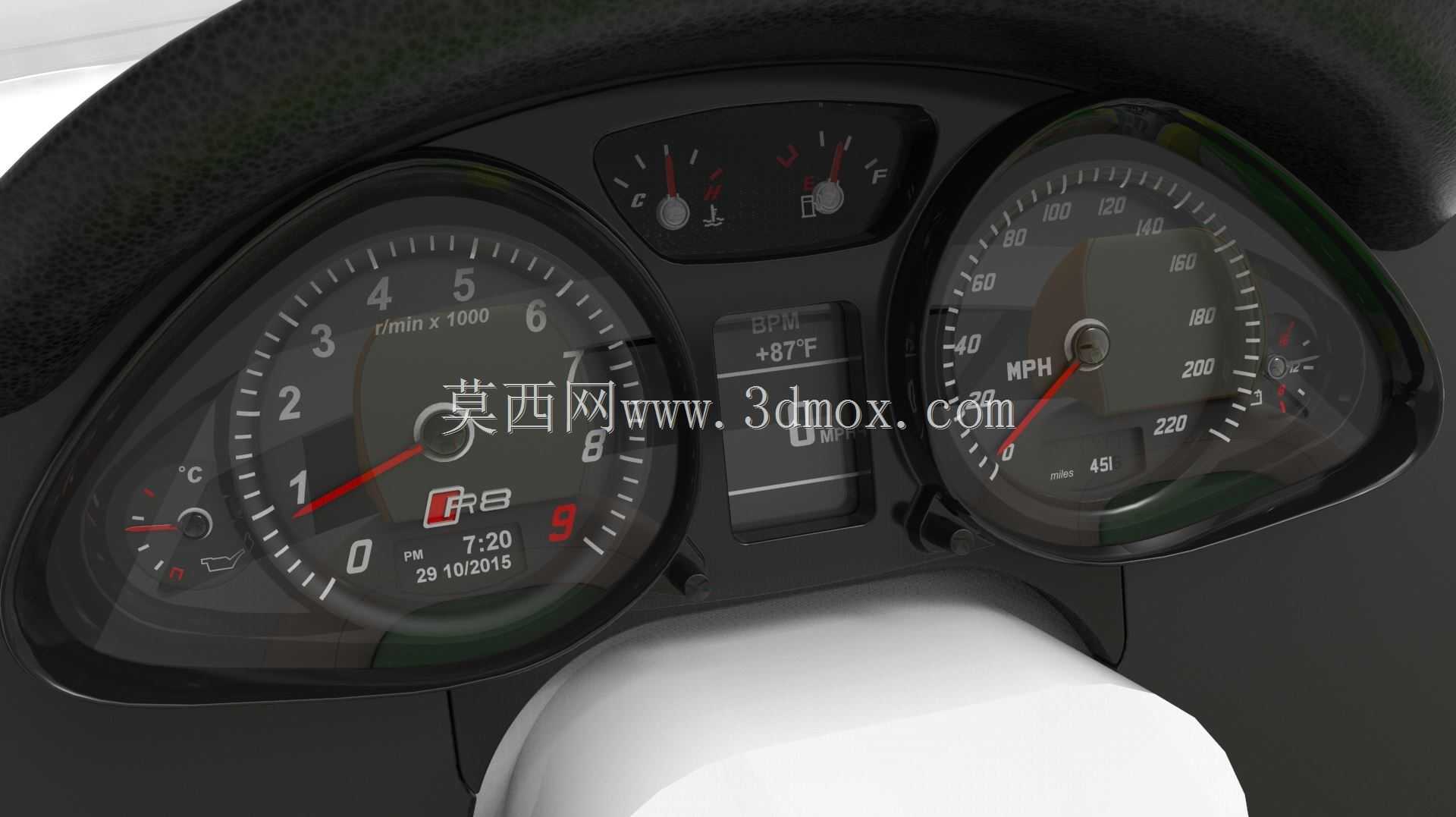 奥迪R8项目方向盘
