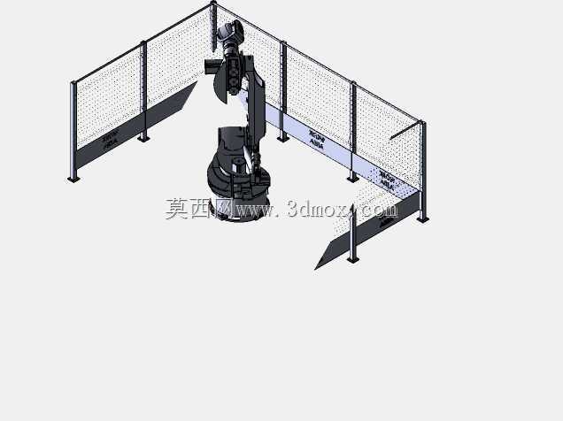具有真实工作机构的6自由度Vika-350工业机器人