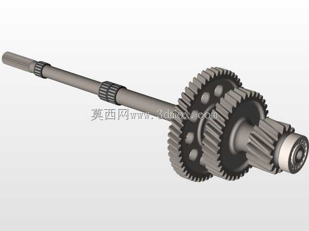 双离合器变速器,变速箱,变速器,离合器,齿轮,轴