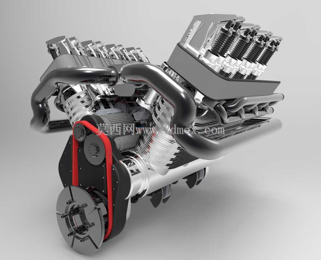 V8发动机汽车TBO电机